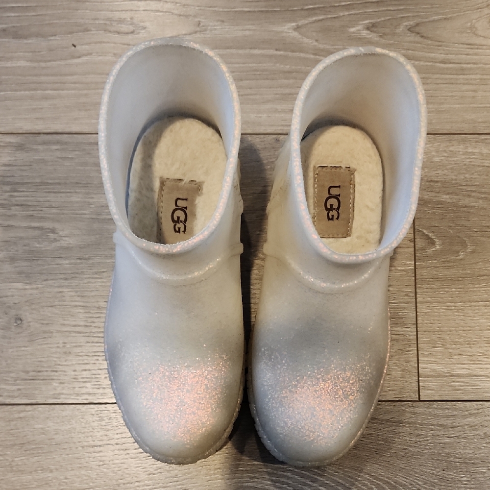 UGG Kids Sparkle Boots - Cream